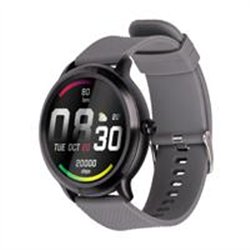 SMART WATCH CASUAL TECHZONE TZSW03 PANTALLA IPS DE 1.32 BT ANDROID/ IOS IP 65 COLOR NEGRO 1 AÑO DE GARANTIA