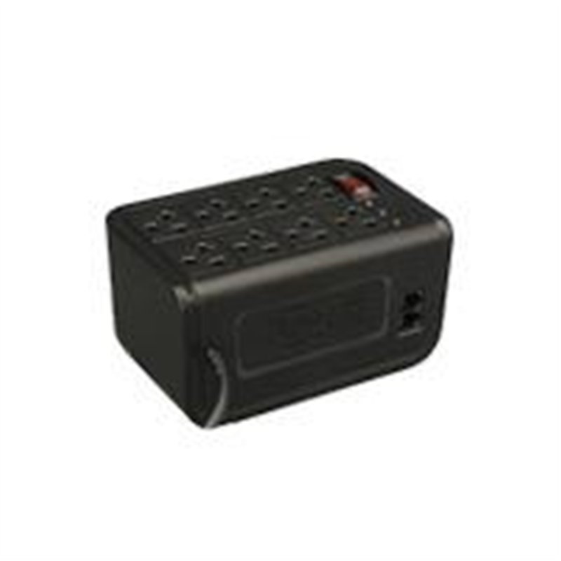 REGULADOR TRIPP LITE VR1208R 8 CONT. 5-15R/500 WATTS/ 120V / 60HZ CON SUPRESOR DE SOBRETENSIONES