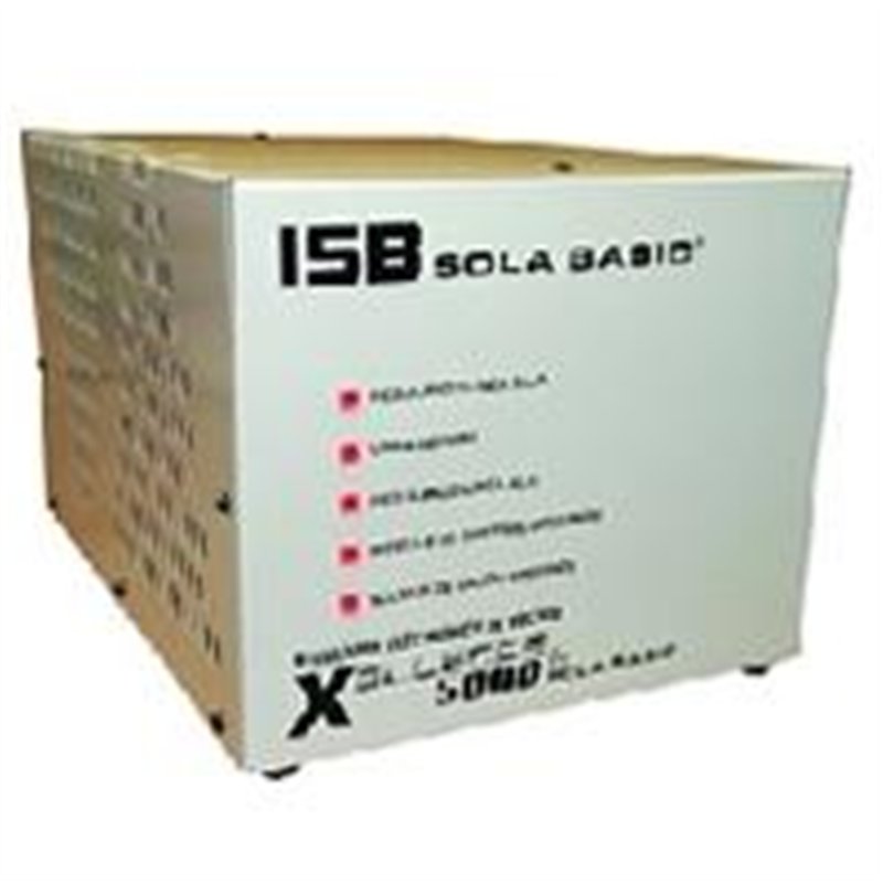 REGULADOR ELECTRONICO DE VOLTAJE SOLA BASIC ISB XELLENCE9000 3 FASES 220Y/127 VCA.