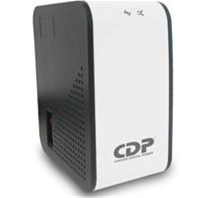 REGULADOR DE VOLTAJE CDP DE 1000VA/500W 8 CONT