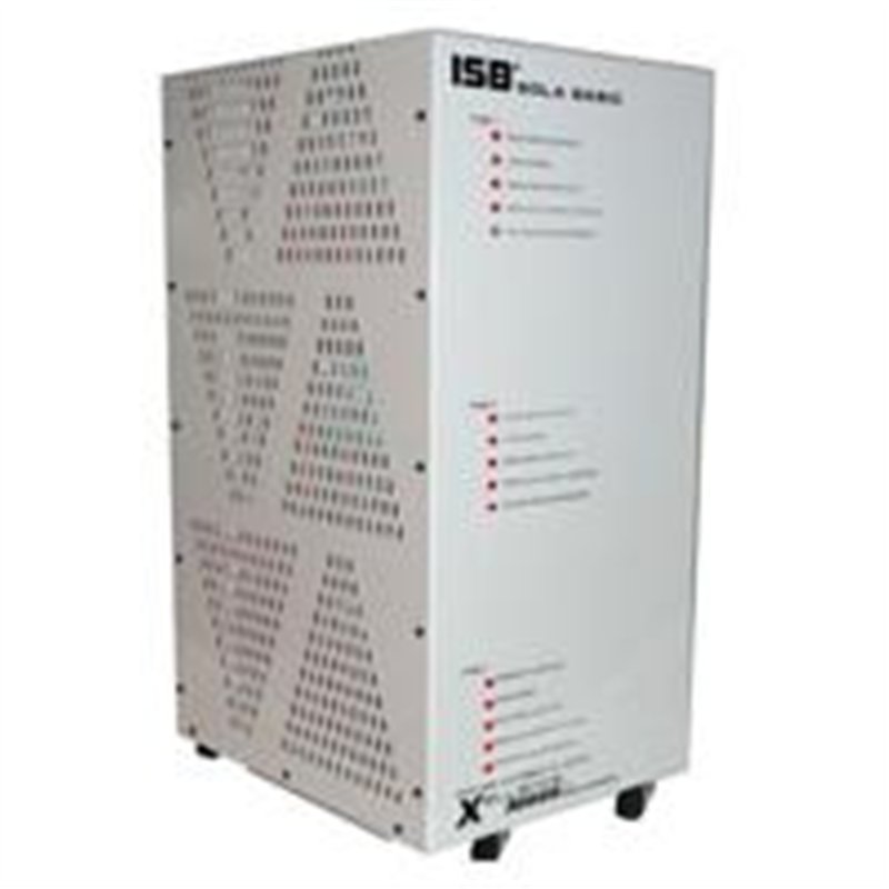REGULADOR ELECTRONICO DE VOLTAJE SOLABASIC ISB XELLENCE 30000V 3 FASES 220 V +-5%