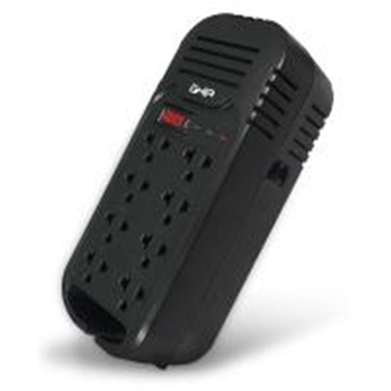 REGULADOR DE VOLTAJE GHIA 1300VA / 600W 8 CONTACTOS.
