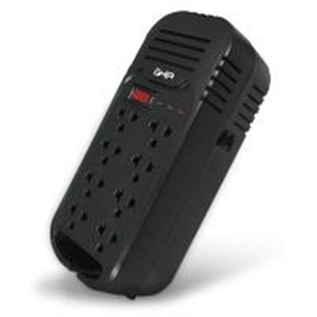 REGULADOR DE VOLTAJE GHIA 1300VA / 600W 8 CONTACTOS.