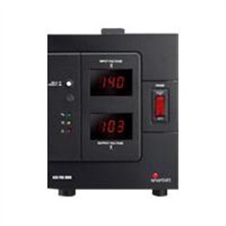 REGULADOR DE VOLTAJE SMARTBITT 3000VA/1600W 4 CONTACTO PARA LINEA BLANCA Y APLICACIONES CON MOTOR CA SUPRESION DE PICOS VOLTAJE 