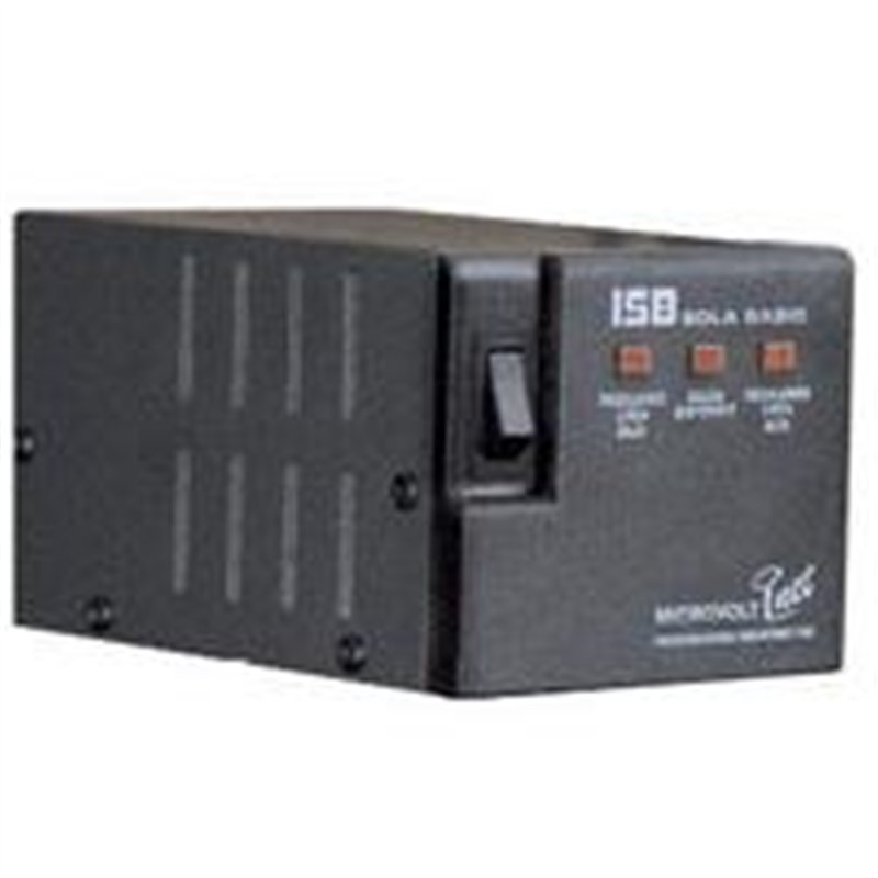 REGULADOR SOLA BASIC ISB MICROVOLT 1200VA / 1200 WATTS C/PROT/LINEA 4 CONT