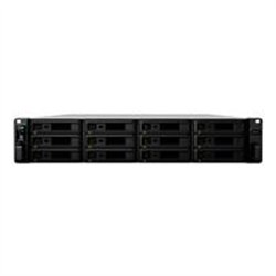 NAS SYNOLOGY RS3618XS 12 BAHIAS/NUCLEO CUADRUPLE 2,2 BASE / 2,7 TURBO GHZ/8GB DDR4 ECC UDIMM/LANGIGABITX4/USB 3.0 X 2 /HASTA 144