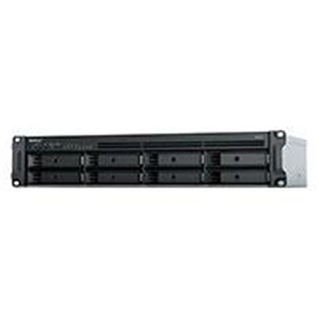 NAS SYNOLOGY RS1221RP /FUENTE REDUNDANTE/8 BAHIAS EXPAN HASTA 12 CON UNIDAD DE EXPANSIN RACK 2U/ NUCLEO CUADRUPLE 2.2GHZ/ AMD RY