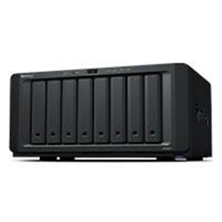 NAS SYNOLOGY DS1821+/ 8 BAHIAS AMPLIABLES HASTA 18/NUCLEO CUADRUPLE 2.2GHZ/4GB DDR4 AMPLIABLE A 32GB/LAN GIGABIT X4/USB 3.2 X4 /