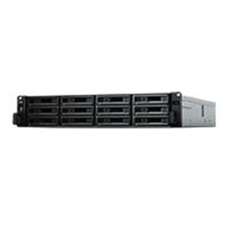 SAN SYNOLOGY UC3200 12 BAHÍAS HASTA 192 TB/ DOBLE CONTROLADORA INTEL XEON D-1521 4 NÚCLEOS 2.4GHZ HASTA 2.7GHZ /8 GB DDR4/ RJ-45