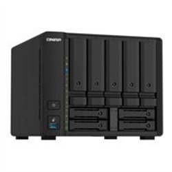 NAS QNAP TS-932PX-4G/ 9 BAHIAS SATA HDD DE 3,5 Y DE 2,5/ NUCLEO CUADRUPLE 1.7GHZ/4GB DDR4 SODIMM AMPLIABLE A 16GB/2 PTO 2,5 GBE 
