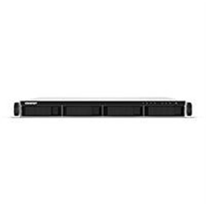 NAS QNAP TS-432PXU-2G /4 BAHIAS SATA HDD 3,5/RACK 1U/NUCLEO CUADRUPLE 1.7GHZ/2GB DDR4 UDIMM HASTA 16GB/2 PTO 2,5 GBE /2 PTO 10 G