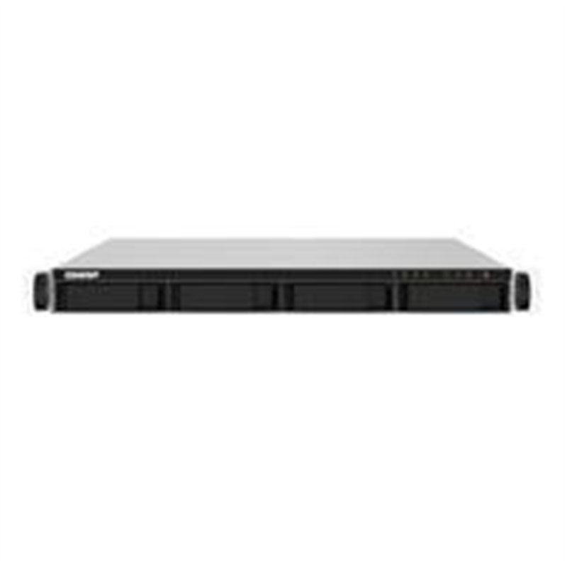 NAS QNAP TS-432PXU-RP-2G/FUENTE REDUNDANTE/ 4 BAHIAS SATA HDD 3,5/RACK 1U/NUCLEO CUADRUPLE 1.7GHZ/2GB DDR4 UDIMM HASTA 16GB/2 PT