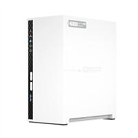 NAS QNAP TS-233 /2 BAHIAS SATA HDD 3,5/ NUCLEO CUADRUPLE 2.0GHZ/2GB DE RAM/1 PTO GBE/USB 2.0 X2/ HOTSWAP/ NO INCLUYE DISCOS/ HAS