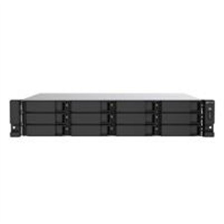 NAS QNAP TS-1273AU-RP-8G /FUENTE REDUNDANTE/ 12 BAHIAS SATA HDD 3,5/RACK 2U/NUCLEO CUADRUPLE 2.2 GHZ/8GB DDR4 UDIMM HASTA 64GB/2