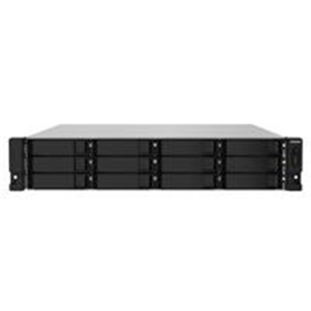 NAS QNAP TS-1232PXU-RP-4G /FUENTE REDUNDANTE/ 12 BAHIAS SATA HDD 3,5/RACK 2U/NUCLEO CUADRUPLE 1.7 GHZ/4GB DDR4 UDIMM HASTA 16GB/