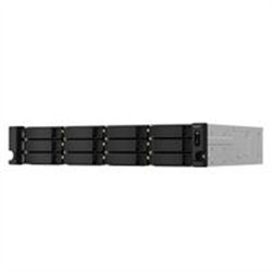 NAS QNAP TS-1264U-RP-4G/FUENTE REDUNDANTE/ 12 BAHIAS SATA HDD 3,5/RACK 2U/NUCLEO CUADRUPLE 2.0 GHZ/4GB DDR4 HASTA 16GB/2 PTO 2,5