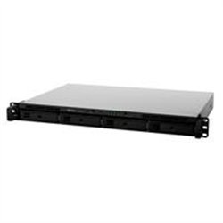 NAS SYNOLOGY RS422+ /4 BAHIAS RACK 1U/ DOBLE NUCLEO 2.6GHZ /2GB DDR4 /LAN GIGABIT X2/USB 3.2 X1/ HOT-SWAP/HASTA 72TB  AMD RYZEN 