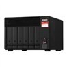 NAS QNAP TVS-675-8G-US/6 BAHIAS ZHAOXIN KX-U6580 OCHO NUCLEOS, 8 GB RAM DDR4, HASTA 64 GB/ 2 PTO 2,5GBE/USB 3.2X2/ HOTSWAP/SATA/