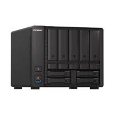 NAS QNAP TS-H973AX-32G/ 9 BAHIAS /5 DE 3,5 4 DE 2,5/NUCLEO CUADRUPLE 2.2GHZ/32GB DDR4 SODIMM HASTA 64GB/2 PTO 2,5 GBE/1 PTO 10 G