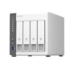 NAS QNAP TS-433-4G /4 BAHIAS NUCLEO CUADRUPLE 2.0 GHZ 4GB DDR3/1 LAN 2,5 GBE/ 1 LAN GBE/USB 3.2 X1/SATA/HOT-SWAP/ SIN DISCOS/ AR