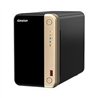 NAS QNAP TS-264-8G /2 BAHIAS NUCLEO CUADRUPLE HASTA 2.9 GHZ, 8 GB EN RAM, /2 LAN 2,5 GBE/USB 3.2 X2/SATA/HOT-SWAP/ SIN DISCOS/ H