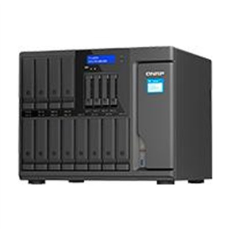 NAS QNAP TS-1655-8G/ 16 BAHIAS /12 SATA DE 3,5 4 SATA DE 2,5/OCHO NUCLEOS 2.8GHZ/8GB DDR4 HASTA 128GB/2 PTO 2,5 GBE/USB 3.2 X4/ 