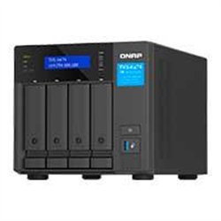 NAS QNAP H474-PT-8G / 4 BAHIAS / TORRE / INTEL PENTIUM 2NUCLEOS 3.7GHZ / 8GB RAM DDR4 / M.2 22802 / LAN 2,5GBE2 / WAKE ON LAN / 