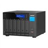 NAS QNAP TVS-H674-I3-16G-US/ 6 BAHIAS NUCLEO CUADRUPLE 3.3GHZ/16GB DDR4 HASTA 64GB/2 PTO 2,5 GBE/USB 3.2 X2/ HOTSWAP/ NO INCLUYE