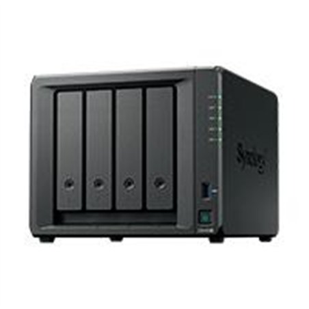 NAS SYNOLOGY DS423 /4 BAHIAS NUCLEO CUADRUPLE 2.0 GHZ/ HASTA 72 TB, 2GB DDR4 AMPLIABLE HASTA 6GB/ 2 PTOS LAN GIGABIT/USB 3.2 X 2