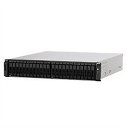 NAS QNAP TS-H2490FU-7302P-128G-US/ALL-FLASH/24 BAHIAS/FORMATO RACK/FUENTE REDUNDANTE/PROCESADOR AMD EPYC 7302P 16NUCLEOS HASTA 3