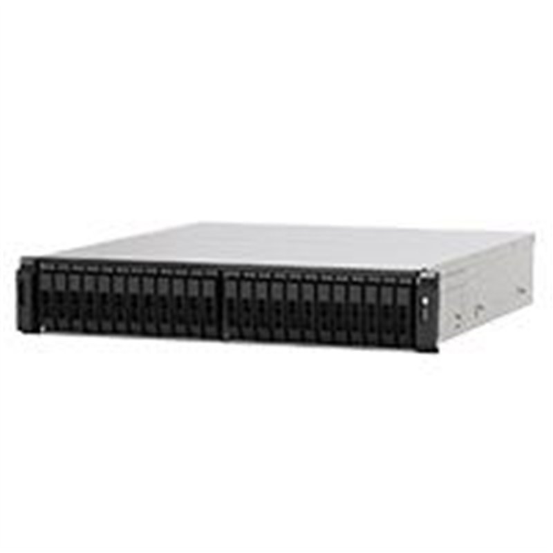 NAS QNAP TS-H2490FU-7302P-128G-US/ALL-FLASH/24 BAHIAS/FORMATO RACK/FUENTE REDUNDANTE/PROCESADOR AMD EPYC 7302P 16NUCLEOS HASTA 3