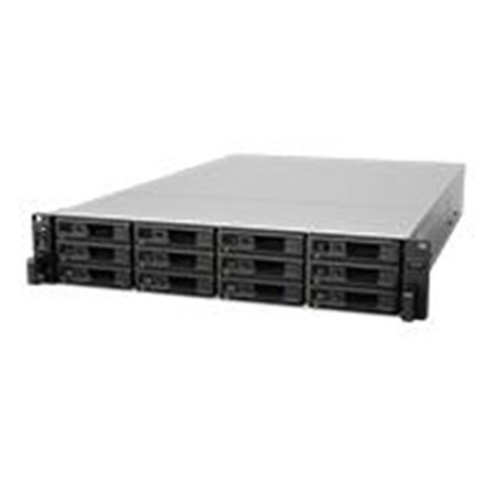 NAS SYNOLOGY SA3400D 12 BAHIAS/DOBLE CONTROLADORA 8 NUCLEOS 2.1 BASE 2.7TURBO GHZ/8 GB DDR4/LAN 1GBE X2 /LAN 10GBE X1/HASTA 192 