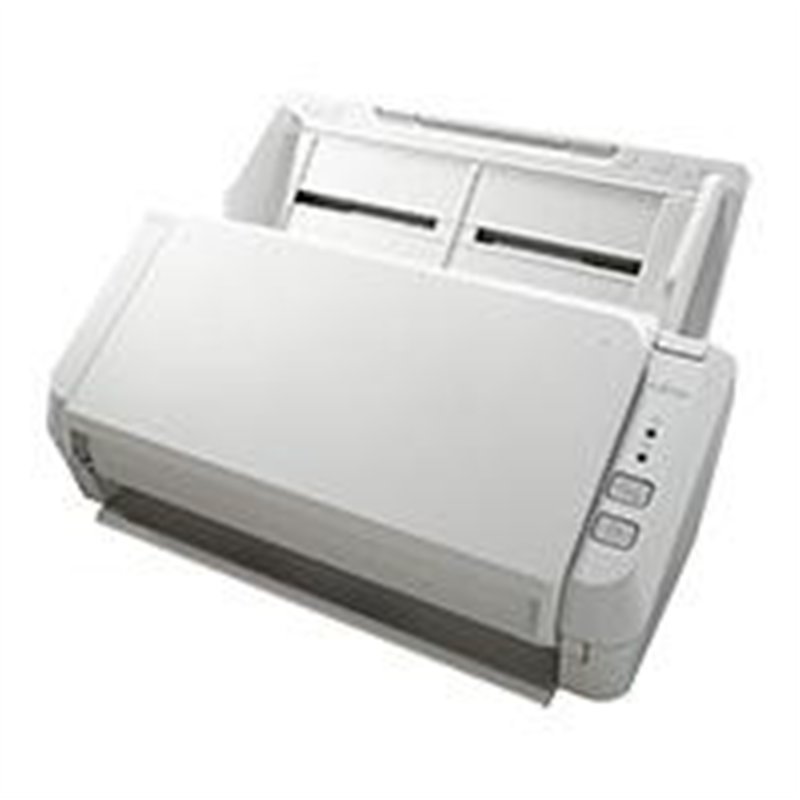 ESCANER FUJITSU SP-1130N, 30 PPM/60 IPM, 600 DPI, 24 BITS, USB, DUPLEX, ADF, ETHERNET (RED)