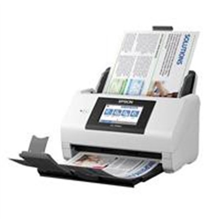 ESCANER EPSON WORKFORCE DS-790WN, 45 PPM/90 IPM, 600 DPI, USB, ETHERNET (RED), WIFI, DUPLEX, ADF