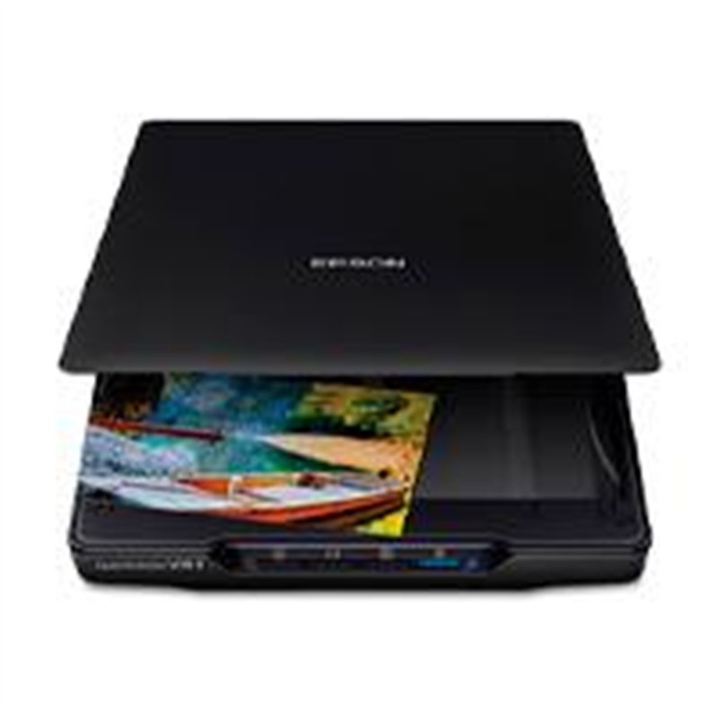 ESCANER EPSON PERFECTION V39II, 4800 X 4800 DPI, 48 BITS, CAMA PLANA, USB, FOTOGRAFICO