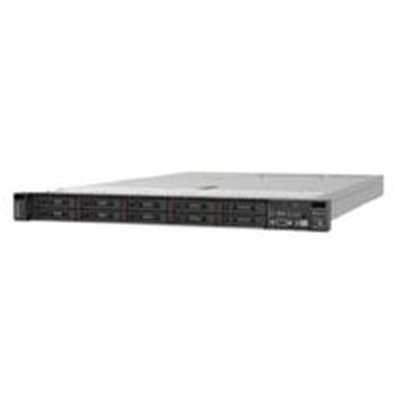 SERVIDOR LENOVO THINKSYSTEM SR630 V3 1U XEON SILVER 4410Y 12C 2.0GHZ 150W/RACK/RAM 32GB 4800MHZ/RAID 5350-8I/SIN DISCOS 8X2.5/SI