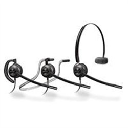 DIADEMA HP POLY 783P0AAABA ENCOREPRO HW540/ CON MICROFONO CONVERTIBLE A 3 ESTILOS QD CANCELACION DE RUIDO PARA CALL CENTER