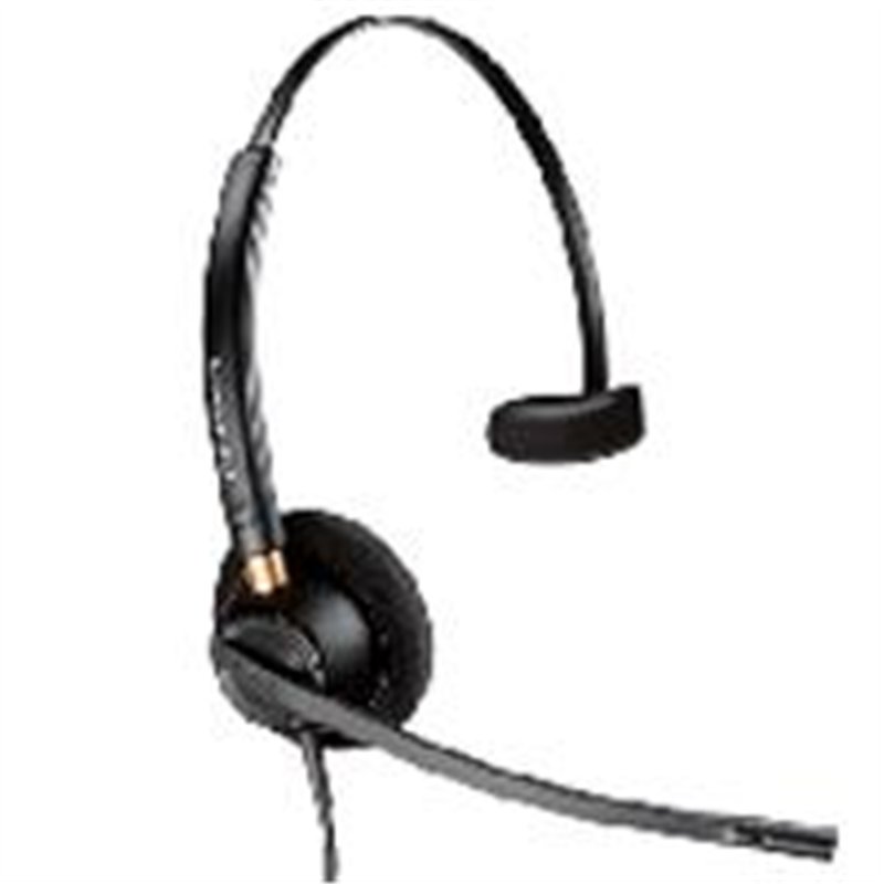 DIADEMA HP POLY 783Q1AAABA ENCOREPRO HW510/ MONOAURAL CON MICROFONO QD CANCELACION DE RUIDO PARA CALL CENTER