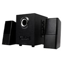 BOCINAS ACTECK HEAR AS480 / ALAMBRICO / CON SUBWOOFER / SURROUND 2.1 / SD, 3.5 MM, USB, BT / 3W - 10W / CONTROL DE VOLUMEN / NEG