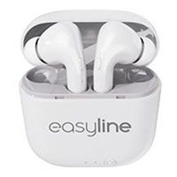 AUDIFONOS INALAMBRICOS BLUETOOTH TWS EASY LINE BY PERFECT CHOICE VIVA BUNDS - BLANCO