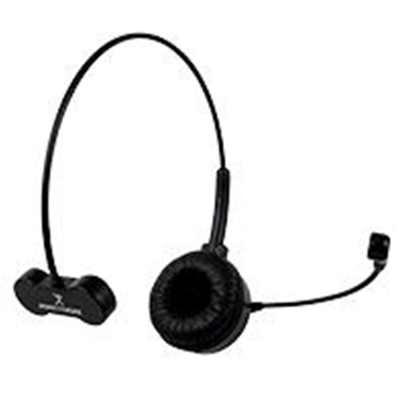 DIADEMA BT MONO CON MICROFONO FLEXIBLE PERFECT CHOICE NEGRO