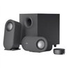 BOCINAS LOGITECH Z407 2.1 BLUETOOTH CON CONTROL INALAMBRICO PARA COMPUTADORA, BLUETOOTH, MICRO USB, 3.5MM