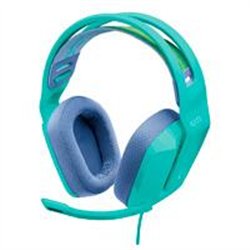 AUDIFONOS GAMING LOGITECH G335 JACK 3.5MM PC, XBOX, PLAYSTATION, NINTENDO SWITCH, DISCORD MINT