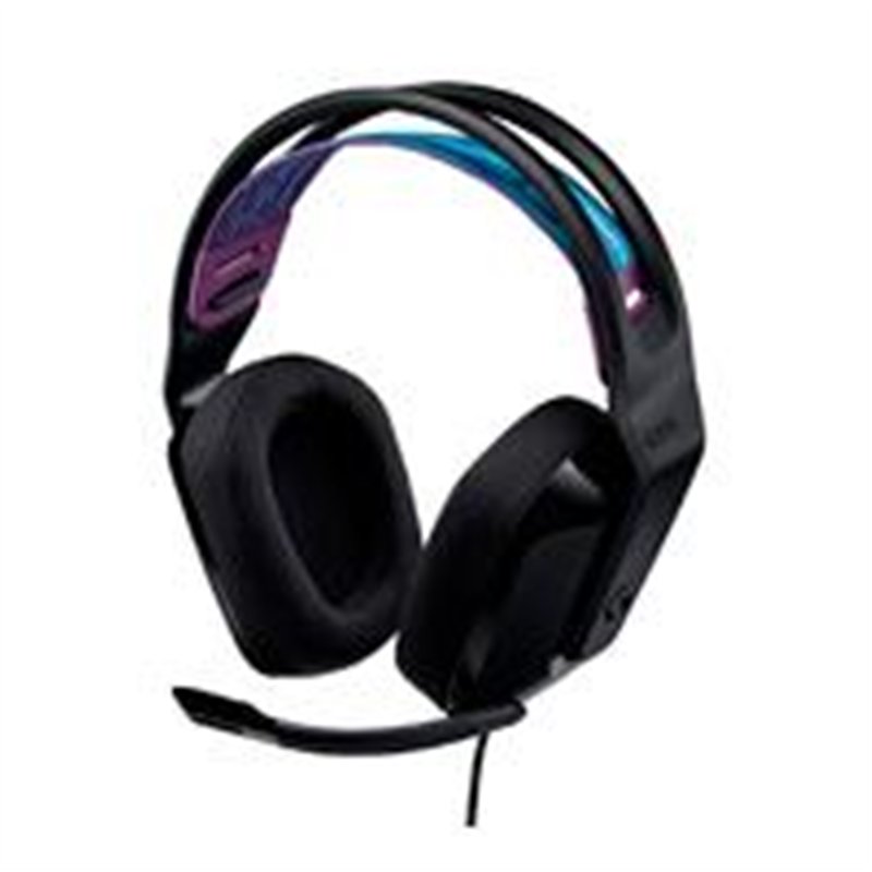 AUDIFONOS GAMING LOGITECH G335 JACK 3.5MM PC, XBOX, PLAYSTATION, NINTENDO SWITCH, DISCORD NEGRO