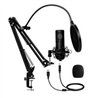 MICROFONO GAMER BALAM RUSH STELAR MC970 / USB / PUERTO XLR / UNIDIRECCIONAL / CON SOPORTE DE BRAZO / FILTRO ANTI POP / ROTACION 