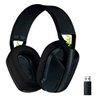 AUDIFONOS GAMING LOGITECH G435 LIGHTSPEED INALAMBRICO RECARGABLE 18HRS DE USO NEGRO