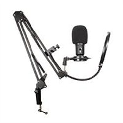 MICROFONO OCELOT GAMING OGMIC-03 / CARDIOIDE / BOTON MUTE / ENTRADA AUDIO 3.5MM / FILTROS ANTI POP / BRAZO METALICO / USB / COLO