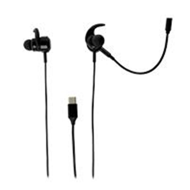 AUDIFONOS TIPO C CON MICROFONO DESMONTABLE PERFECT CHOICE - NEGRO
