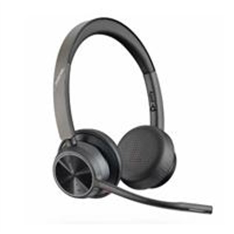 DIADEMA HP POLY 76U49AA VOYAGER 4320 UC/ INALAMBRICA BLUETOOTH BINAURAL DONGLE USB-A ALCANCE DE 50M HASTA 24 H DE CONVERSACION C