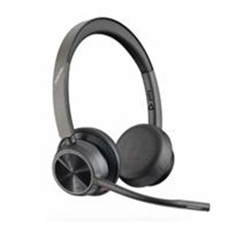 DIADEMA HP POLY 76U49AA VOYAGER 4320 UC/ INALAMBRICA BLUETOOTH BINAURAL DONGLE USB-A ALCANCE DE 50M HASTA 24 H DE CONVERSACION C